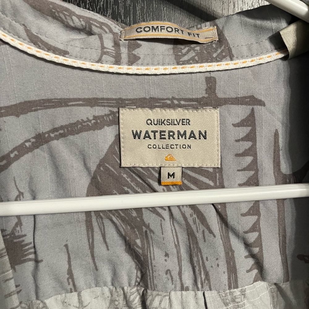 Quiksilver Printed Button Down Shirt - image 2